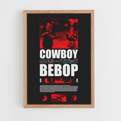cowboy-bebop-2 cadre Bois clair