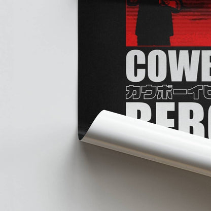 Poster Cowboy Bebop Rouge