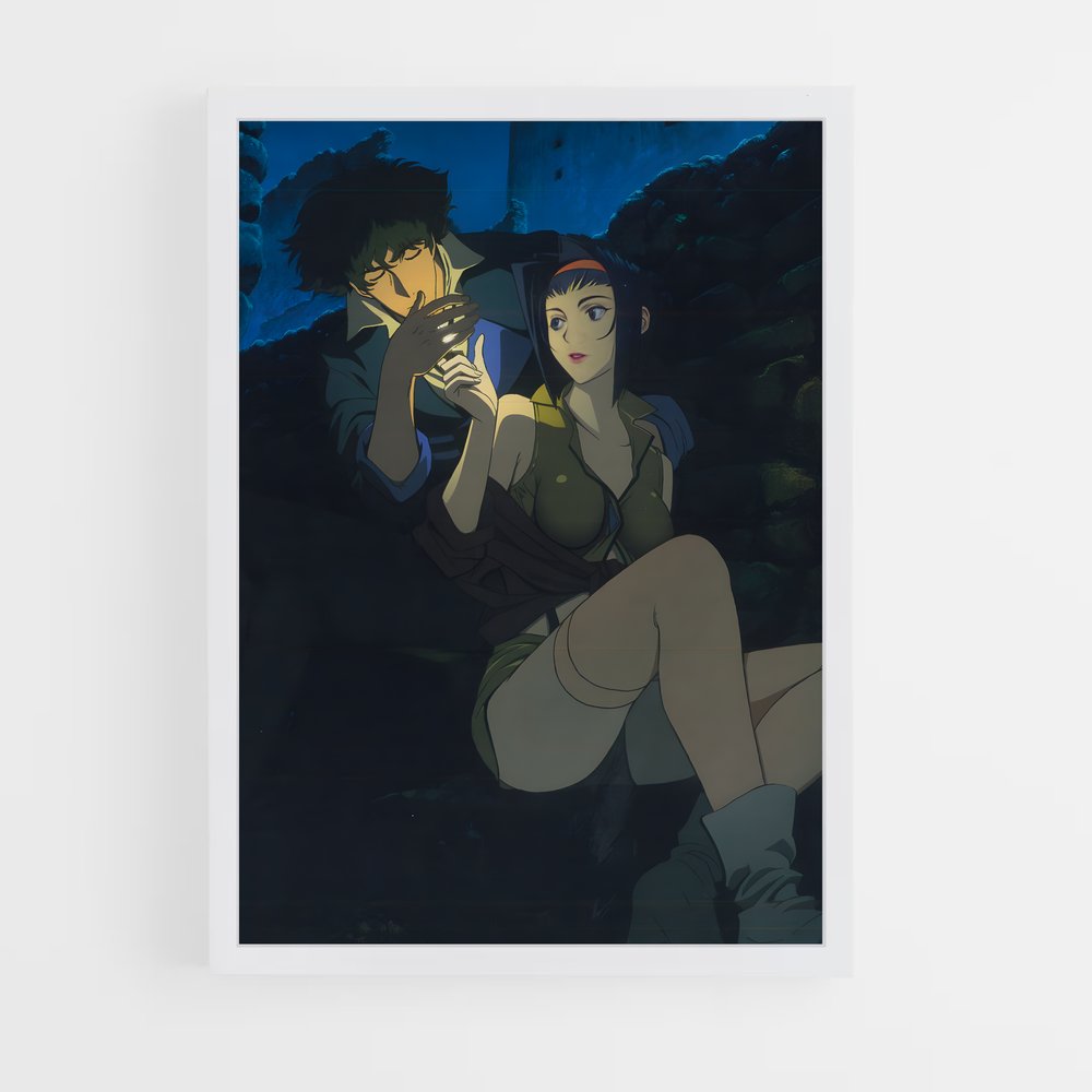 cowboy-bebop-5 cadre Blanc