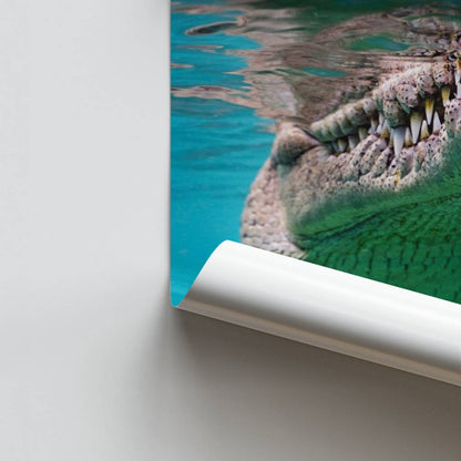 Poster Crocodile Dents