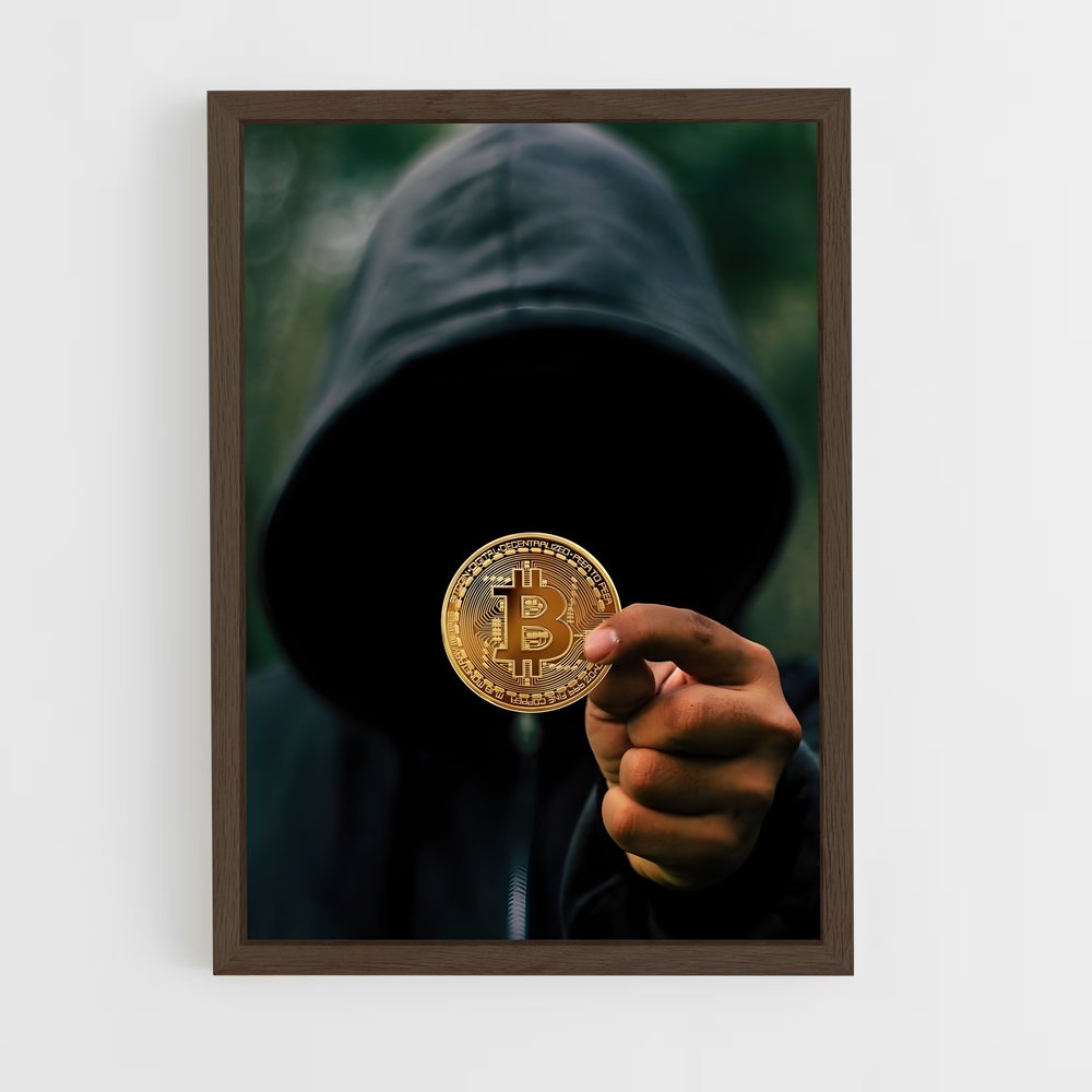 crypto-2 cadre Bois foncé