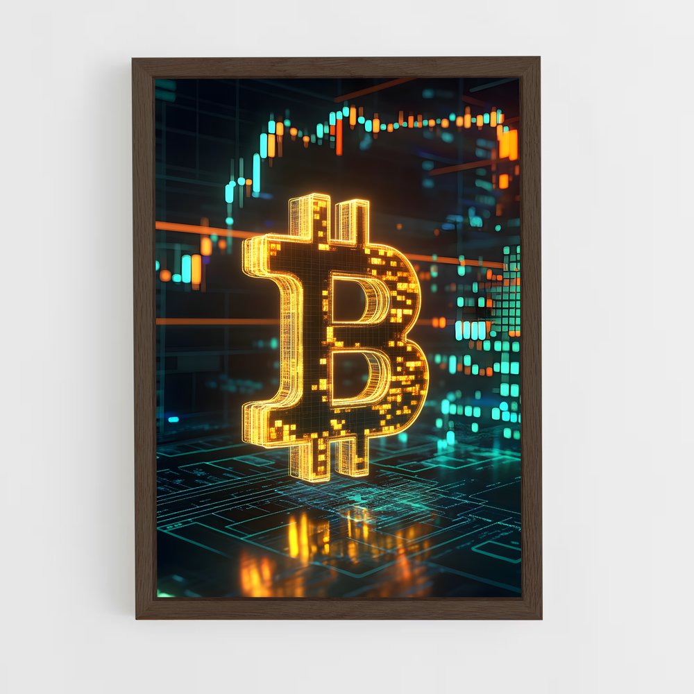 crypto-3 cadre Bois foncé