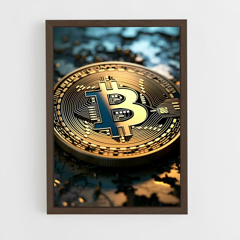 crypto-4 cadre Bois foncé