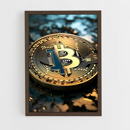 crypto-4 cadre Bois foncé