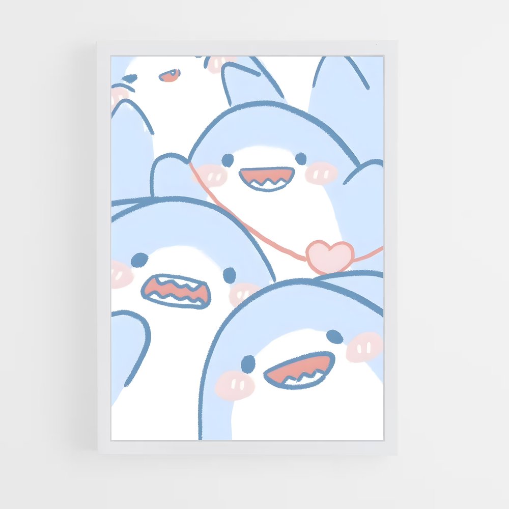 cute-animals-3 cadre Blanc