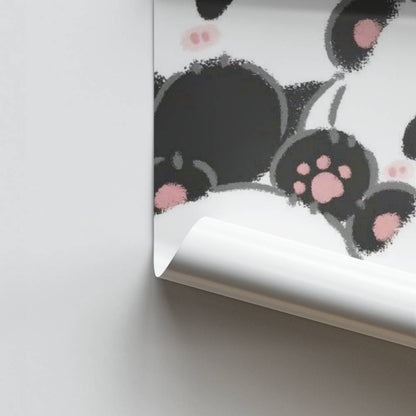 Poster Petits Pandas