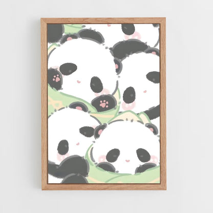 cute-animals-9 cadre Bois clair
