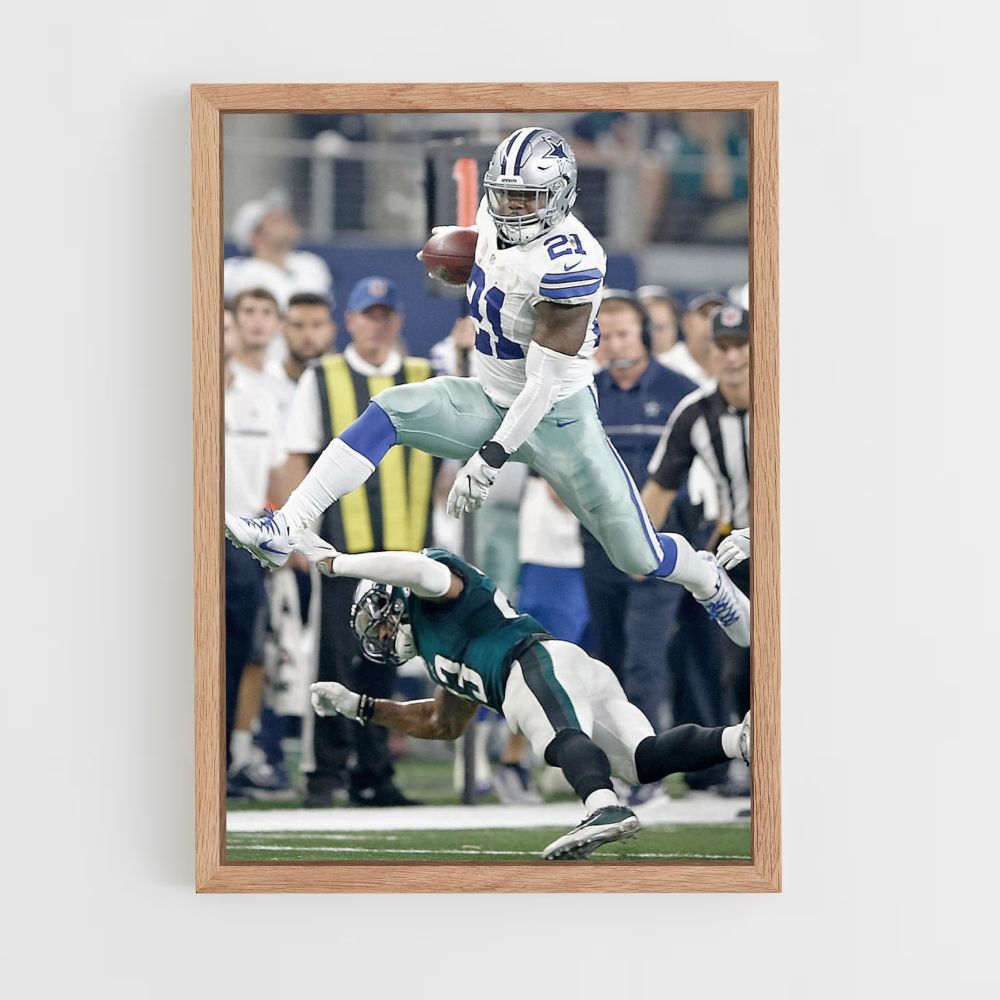 Poster Dallas Cowboys Saut