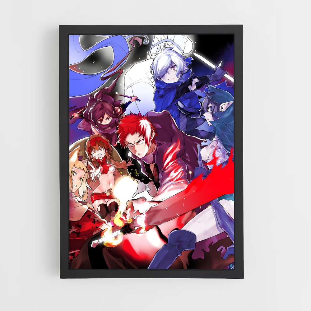 danmachi-3 cadre Noir