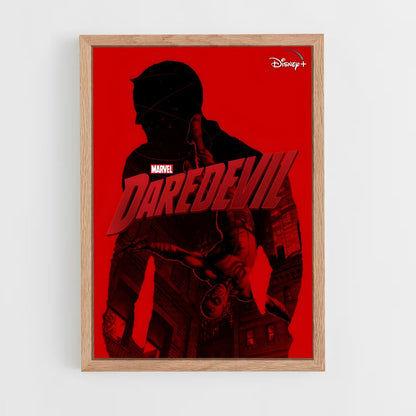 daredevil-14 cadre Bois clair