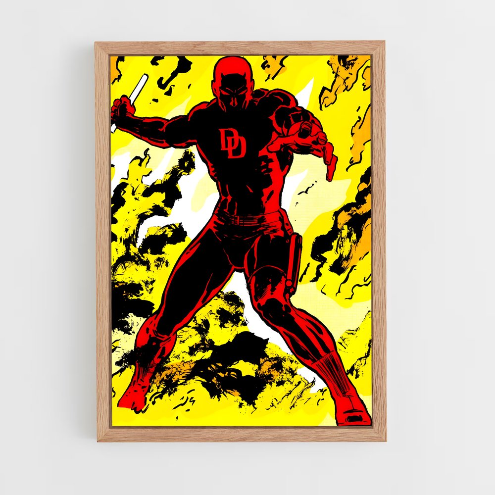 daredevil-4 cadre Bois clair