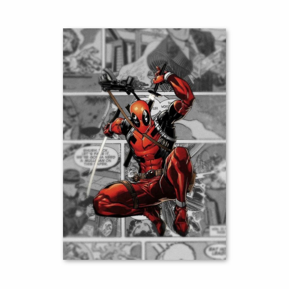 Poster Deadpool Bande dessinée