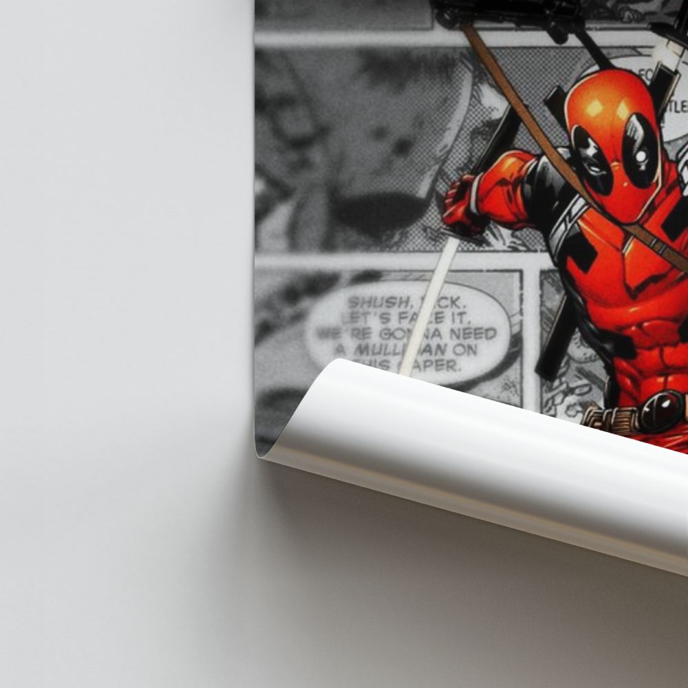 Poster Deadpool Bande dessinée