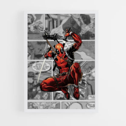 Poster Deadpool Bande dessinée