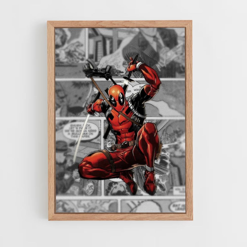 Poster Deadpool Bande dessinée