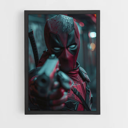 Poster Deadpool Pistolet