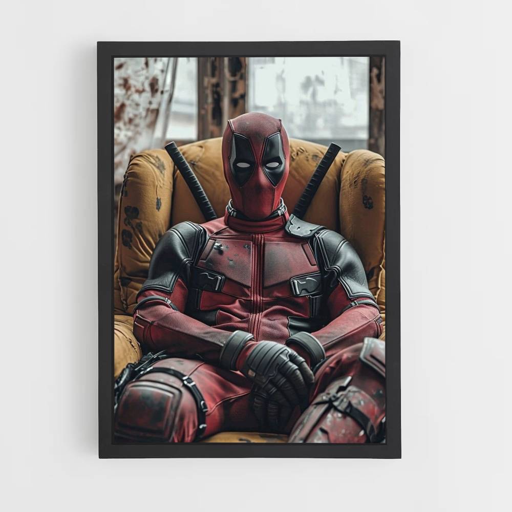 Poster Deadpool Fauteuil