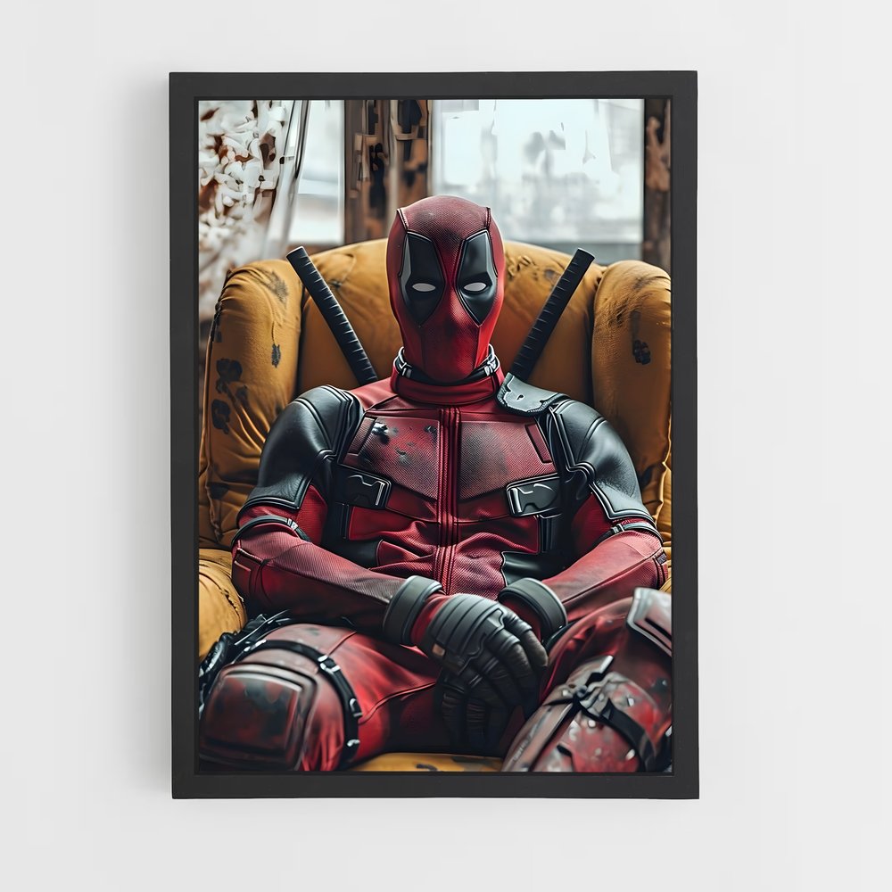 deadpool-11 cadre Noir