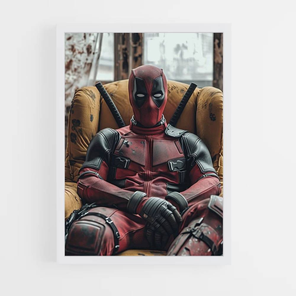 Poster Deadpool Fauteuil