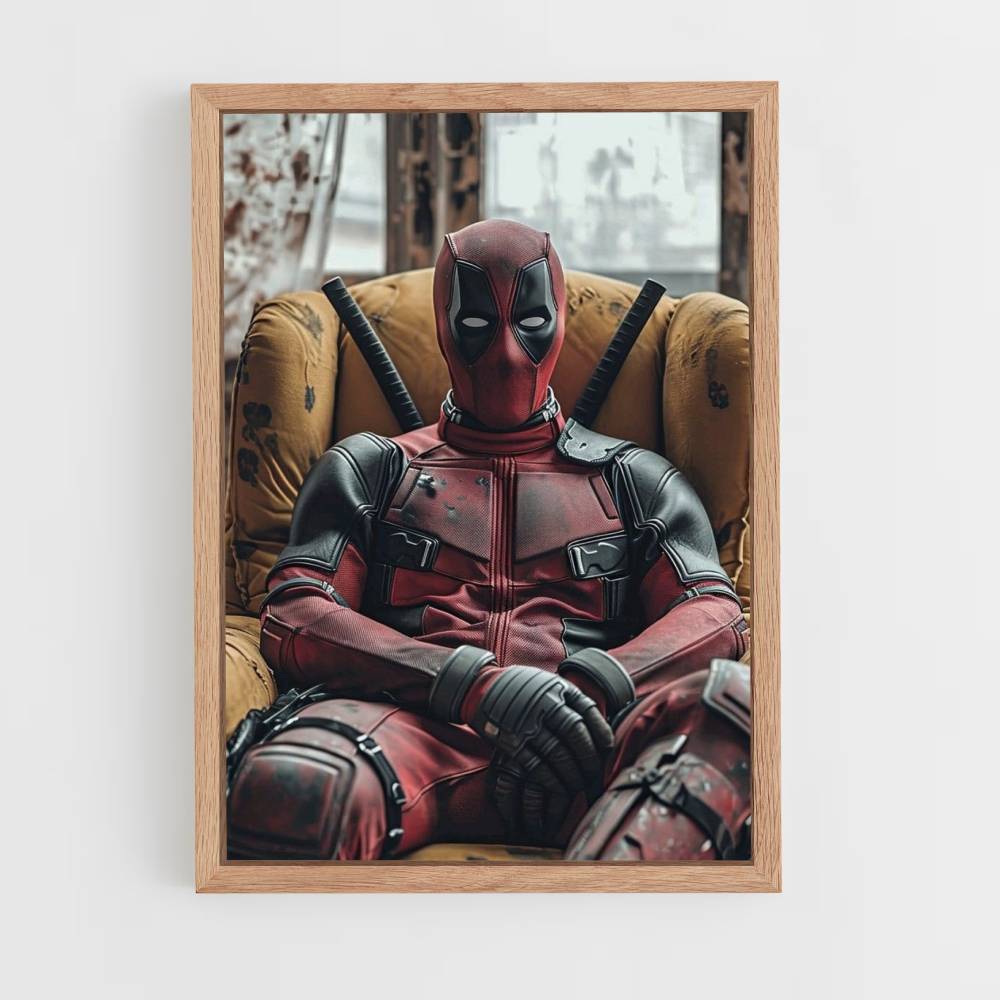 Poster Deadpool Fauteuil