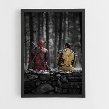 Poster Deadpool vs Wolverine