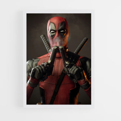 deadpool-4 cadre Blanc