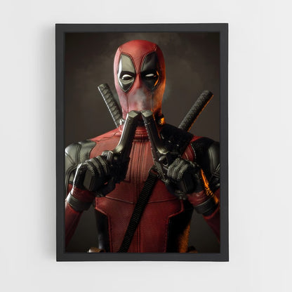 deadpool-4 cadre Noir