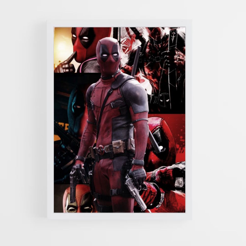 Poster Deadpool Collage