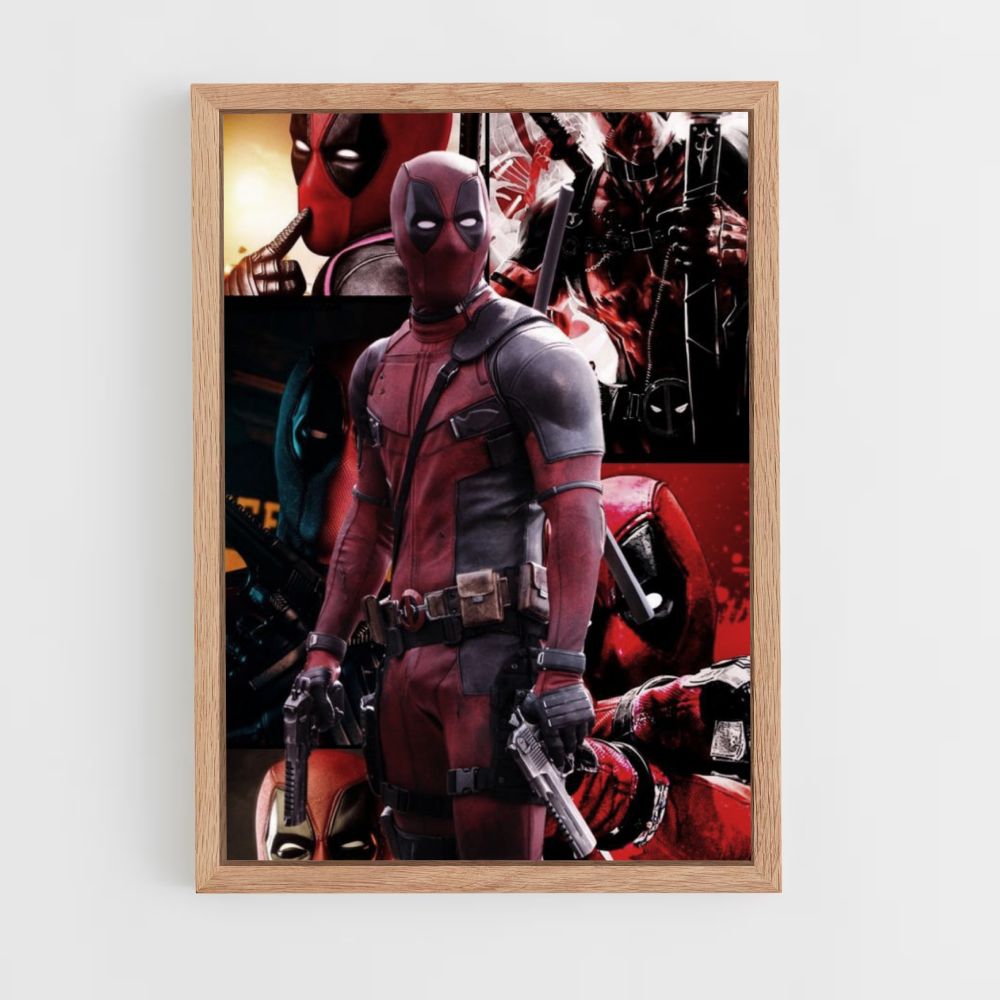 Poster Deadpool Collage