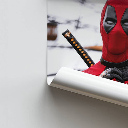 Poster Deadpool Coeur