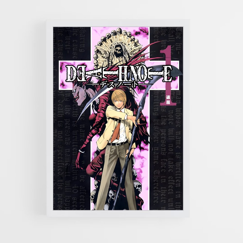 deathnote-2 cadre Blanc