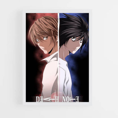 Poster Death Note Rivalité