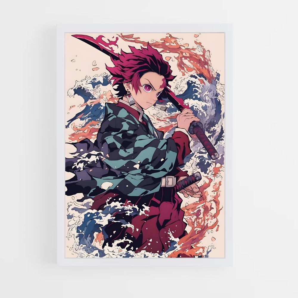 demon-slayer-11 cadre Blanc