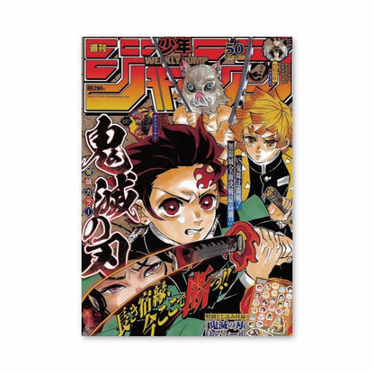 Poster Demon Slayer Shonen Jump