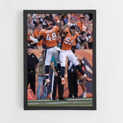 Poster Denver Broncos Saut