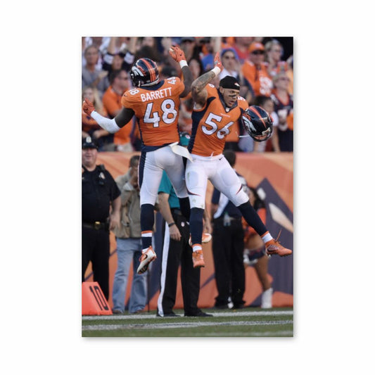 Poster Denver Broncos Saut