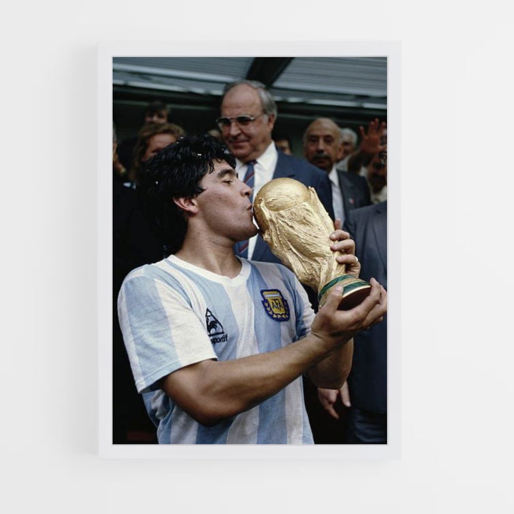 Poster Diego Maradona Coupe