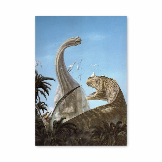 Poster Dinosaure Géants