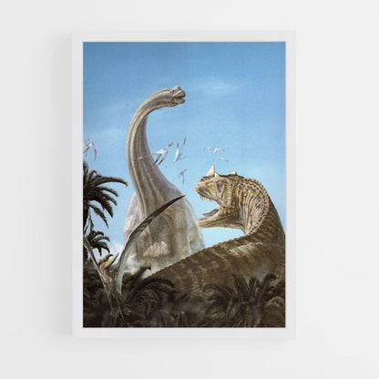 Poster Dinosaure Géants