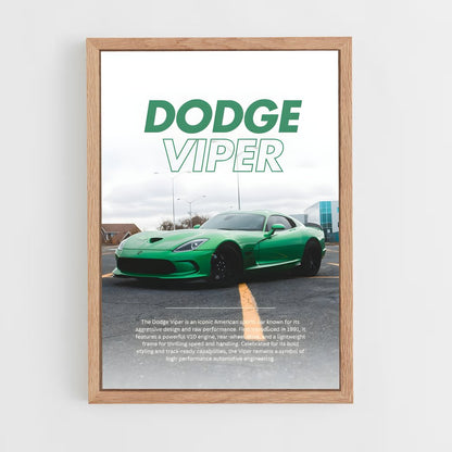 dodge-12 cadre Bois clair