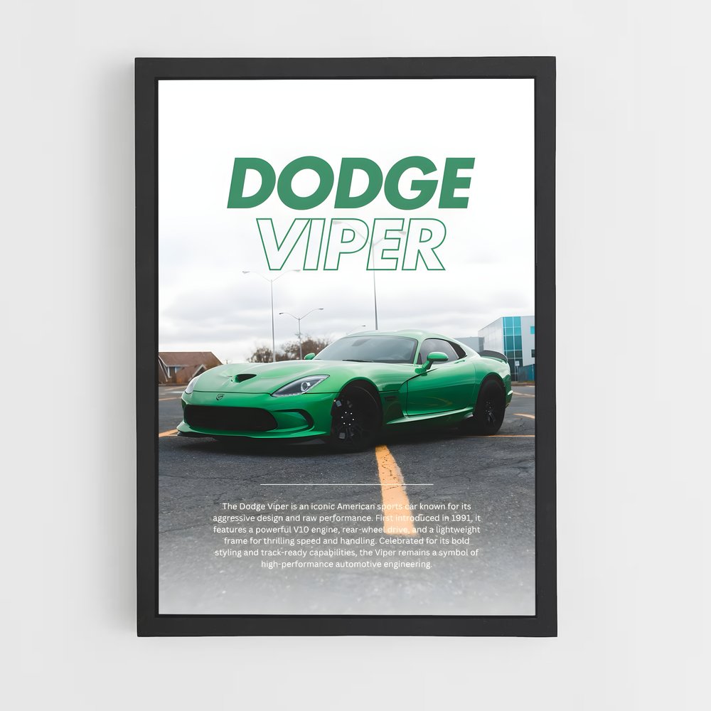 dodge-12 cadre Noir