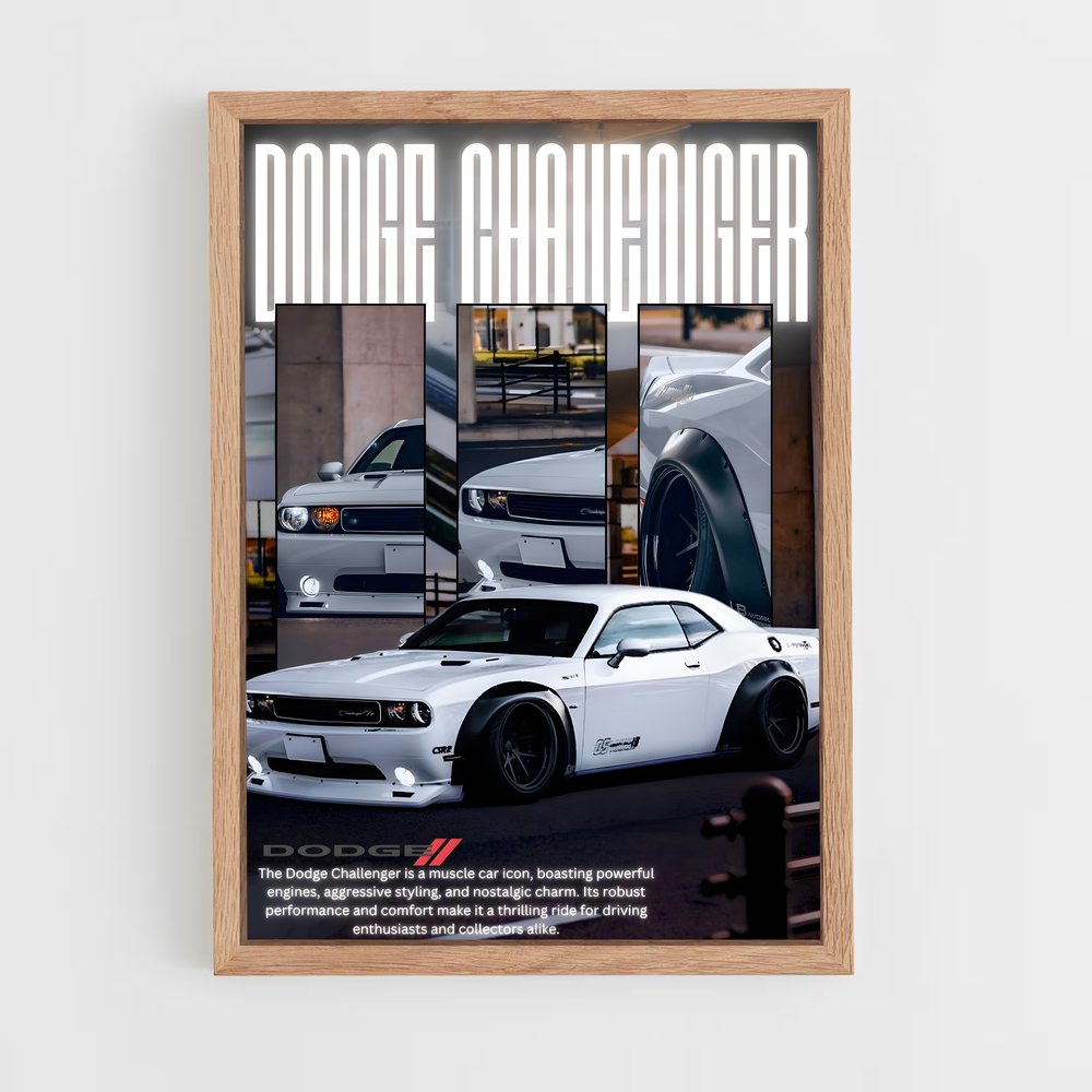 dodge-2 cadre Bois clair