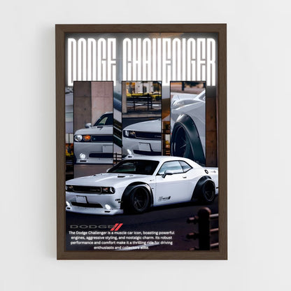 dodge-2 cadre Bois foncé