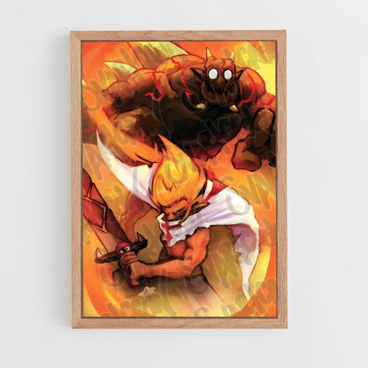 dofus-7 cadre Bois clair