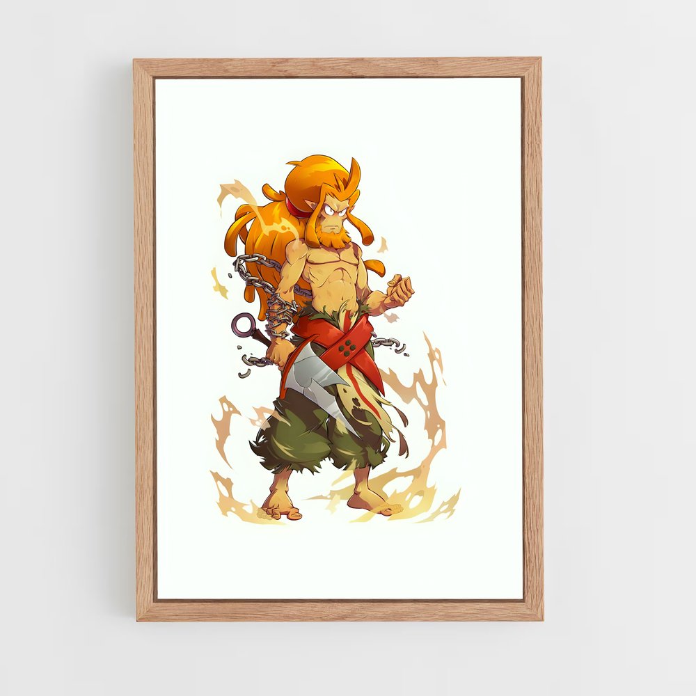 dofus-9 cadre Bois clair