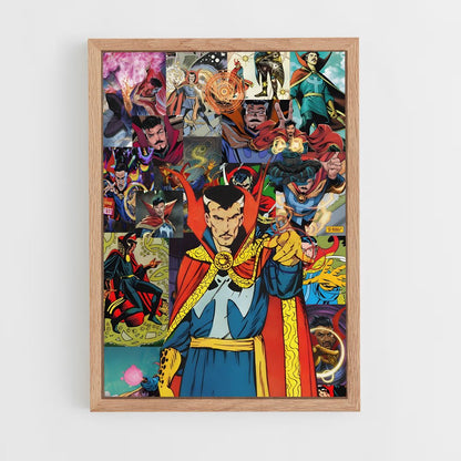 dr-strange-3 cadre Bois clair