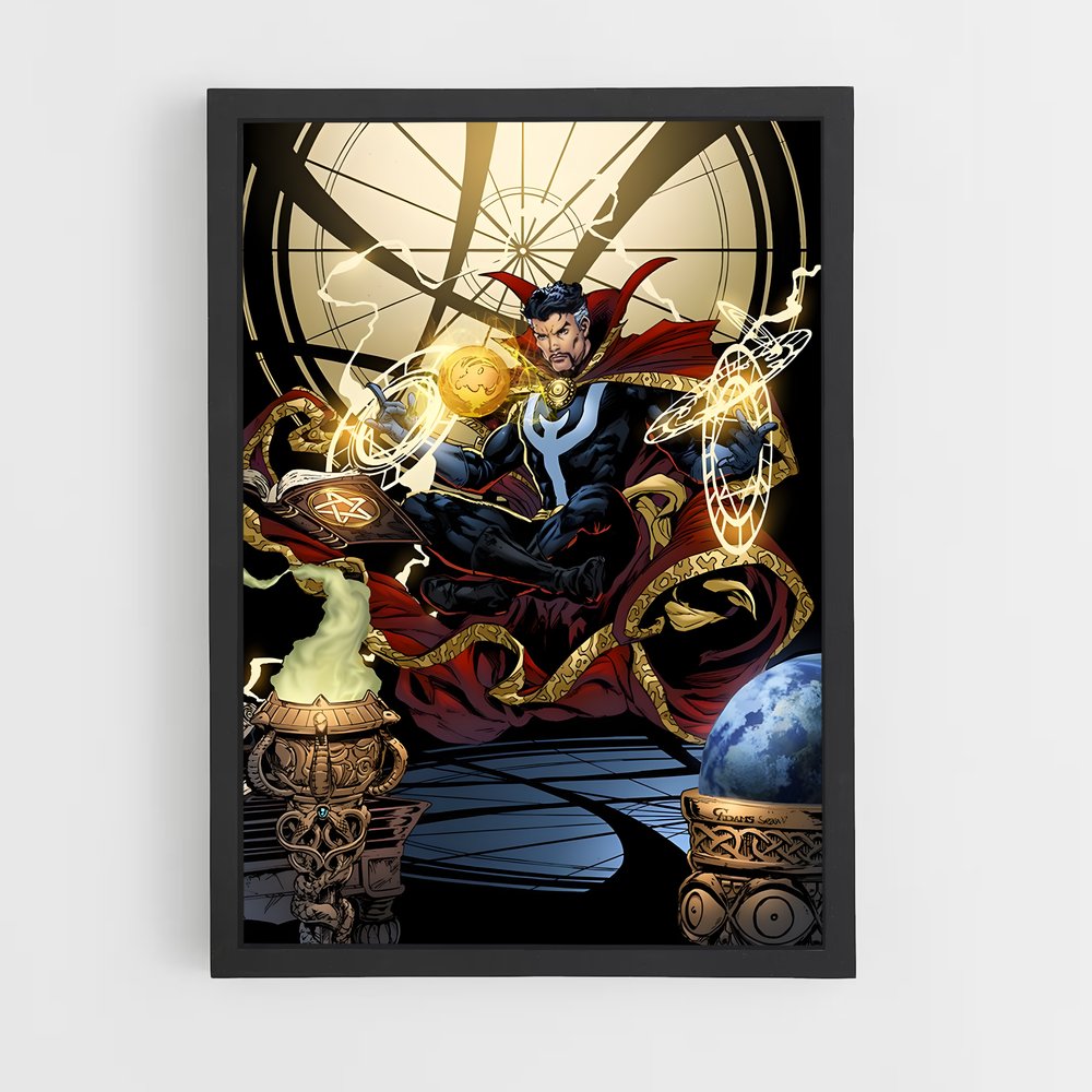 dr-strange-4 cadre Noir