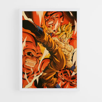 dragon-ball-10 cadre Blanc