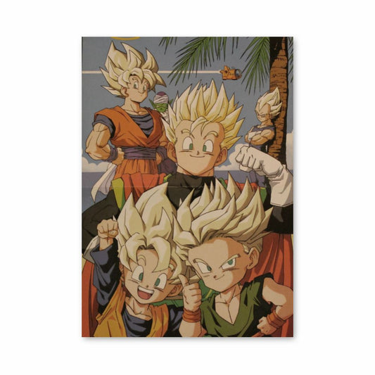 Poster Super Saiyan : Edition 1993