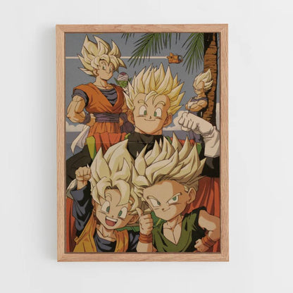 Poster Super Saiyan : Edition 1993